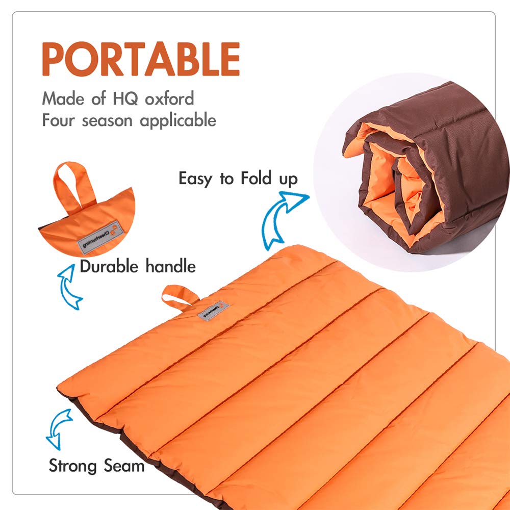 CHEERHUNTING Outdoor Dog Bed, Waterproof, Washable, Large Size, Durable, Water Resistant, Portable and Camping Travel Pet Mat