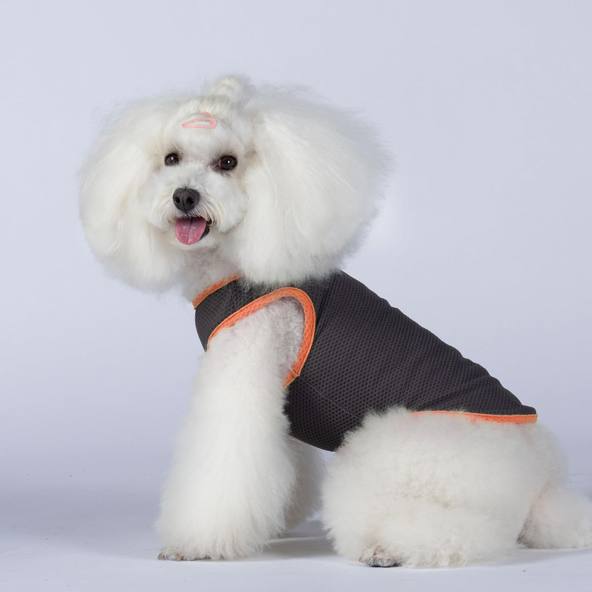 UNIPUP 2 Pack Cooling Shirts for Dogs, Lightweight Mesh Breathable Dog Clothes for Medium Dogs Boy Girl,Sun-Protection Sleeveless Shirts for Dog&Cat Puppy Vest Pet Apparel - L