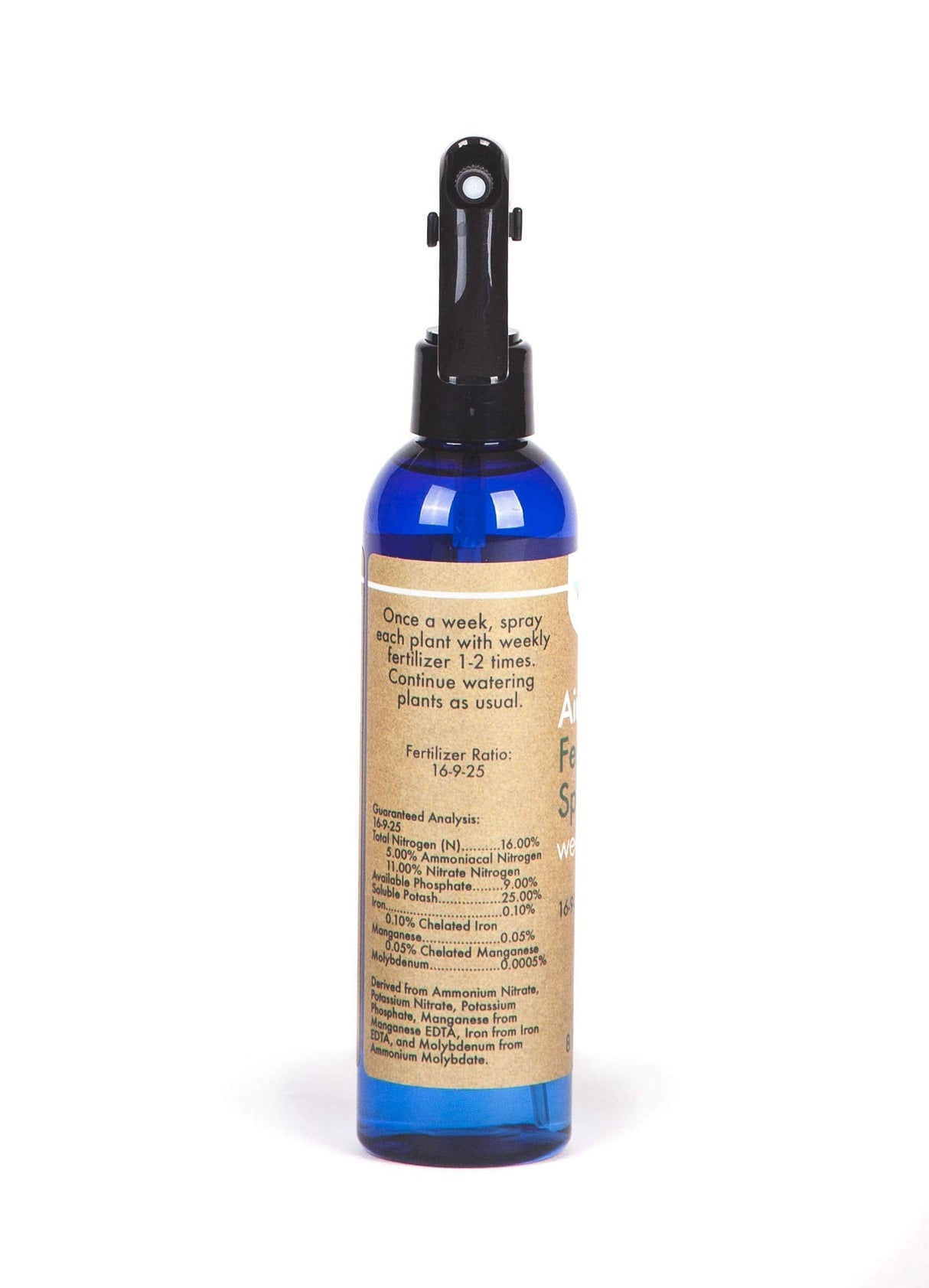 Air Plant Fertilizing Spray by Southside Plants - Fertilizer Mist for Houseplants, Weekly Plant Food - Gentle Mist Formula for Miracle Feed & Grow - 8 oz