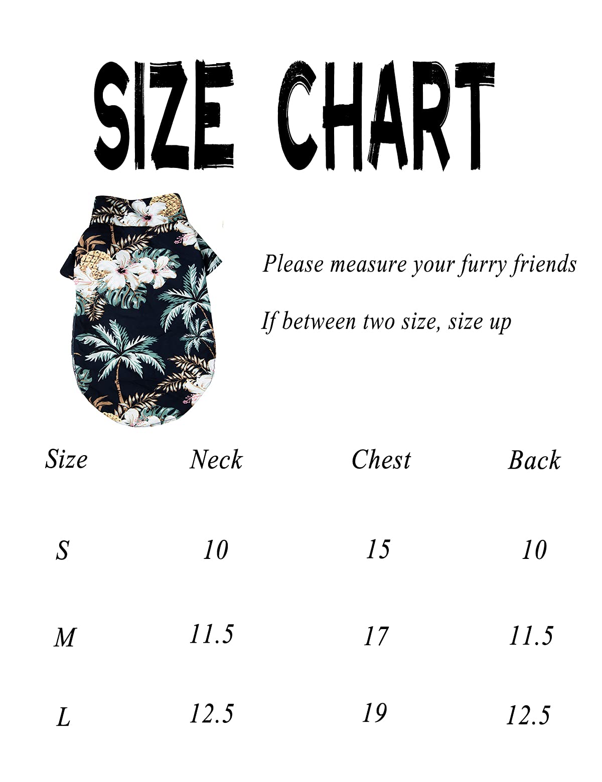 Impoosy Hawaiian Dog T Shirts Pet Summer Clothes Cat Sunglasses Funny Straw Hat Kitten Costumes with Gold Chain Collar (Medium,Black)