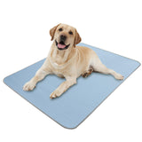Buvlnee Summer Dog Cooling Mat Washable Ice Silk Self Cool Pad for Small Medium Large Dogs and Cats, Pet Sleeping Pad for Crate, Bed, Indoor & Outdoor Floor, Car Seats