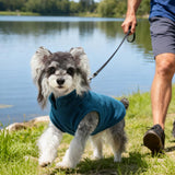 BAOBICUTE 2Pack Fleece Dog Sweater Vest with Leash Ring Pullover Dog Clothes Sweaters for Small to Large Dogs with Reflective Strip Puppy Clothes Sweater Soft Lightweight Jacket for Fall/Spring/Winter