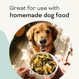 Opal Pets Perfect Powder – Multivitamin for Homemade Dog Food – Vet-Formulated, Whole Food Ingredients – Vegan, Non-GMO – Vitamins, Minerals, Omega-3s – 11 oz