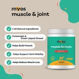 MYOS Muscle & Joint Powered by Fortetropin with Green Lipped Mussel (198 gr)