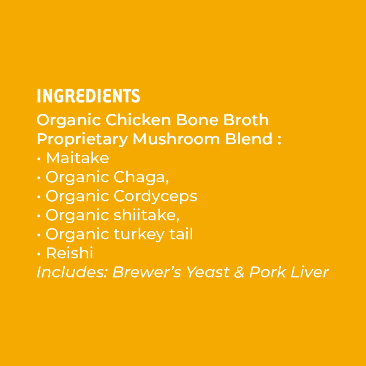 iHeartDogs Turkey Tail Mushroom for Dogs for Lumps, Bumps & Lipomas with Bone Broth and 6 Mushroom Blend Powder