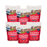 Manna Pro Apple Probiotic Goat Treat, Daily Goat Treats, Treat for Goats and Sheep, Easy to Feed, Enriched with Vitamins, Minerals and Essential Probiotics, Pack of 6, 30lbs