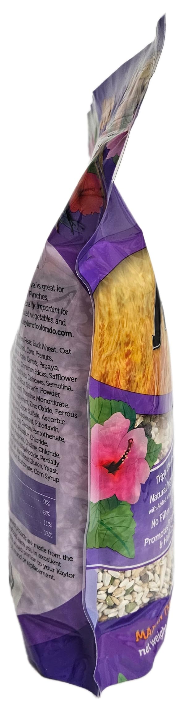 Sweet Harvest Macaw Bird Food, 4 lbs Bag - Seed Mix for Macaw Parrots
