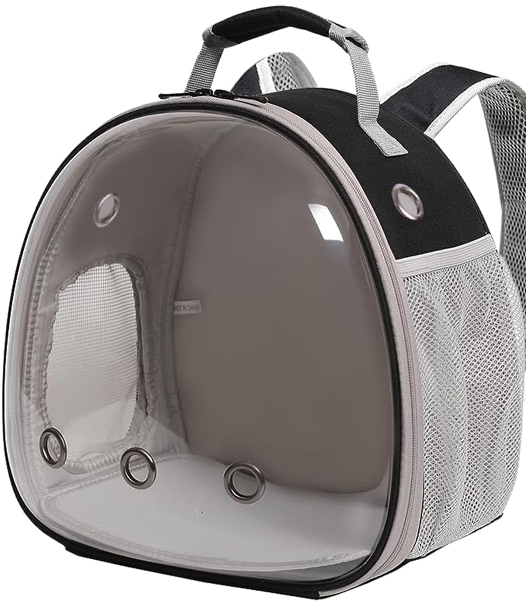 Guinea Pig Backpack, Space Capsule Bubble Window Small Animal Backpack for Guinea Pig, Bird Bunny Rabbit