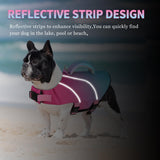 Doglay Dog Life Jacket for Boating & Swimming, High Buoyancy Reflective Dog Life Vests with Rescue Handle and D-Ring, Ripstop Adjustable Floating Vest for Small Medium Large Dogs