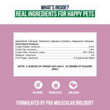 Sherwood Pet Health Snackies for Chinchillas, Rabbits & Guinea Pigs, Grain-Free, Real Fruit, Low Sugar and High in Fiber Treats in Multiple Flavors