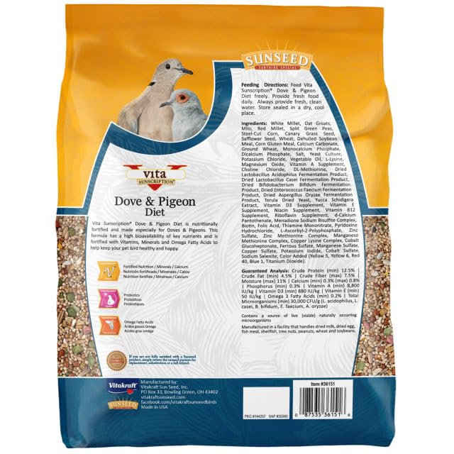 Vita Sunscript Dove Pigeon 5# - Sunscription