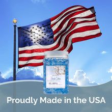 Load image into Gallery viewer, SMELLS BEGONE 48 oz Odor Eliminator Gel Refill - Air Freshener - Absorbs &amp; Eliminates Odors in Bathrooms, Basements, Cars, Boats, RVs &amp; Pet Areas - Made with Essential Oils - Fresh Cotton Scent
