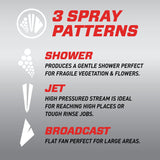 Ortho Dial N Spray Hose-End Sprayer - For Liquid Weed Killer, Insect Killer and Fungicide, Hose Fertilizer Sprayer with 14 Dilution Settings