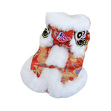 Generic 2026 New Chinese New Year Dog Outfit, Lion Dance Dog Costume, Cat Clothes for Cats, Dog Clothes Pet Costume (S)