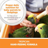 Hari Tropican Baby Bird Food, Parrot Food, Complete Nutrition Diet, Hand-Feeding Formula, 11 lb Bag