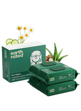 Load image into Gallery viewer, Earth Rated Pet Wipes for Dogs and Cats, Hypoallergenic, Cleaning and Hydrating, for Grooming Paws, Body and Butt, Unscented, 400 Count
