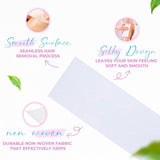 Non Woven Large 3x9 Body and Facial Wax Strips (100)