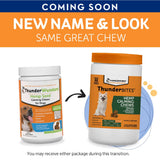 ThunderWunders Hemp Dog Calming Chews | Vet Recommended for Situational Anxiety | Fireworks, Thunderstorms, Travel & More | Made with Hemp Seed, Thiamine, L-Tryptophan, Melatonin & Ginger (60 Count)