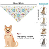 Happy Traditional Jewish Passover Dogs Scarf Adjustable Bandanas Pets Costume Accessories Decor