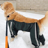 FouFou Dog 62562 Bodyguard Protective All-Weather Dog Pants, Small, Black