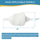 MAKHOON Upgraded G52 Backup Valve Replacement for Polaris Pool Cleaner Parts, Compatible with Polaris 180,280,380,480,3900 Pool Cleaner, The Valve Body has Been Reinforced，Longer Life Than Zodiac G52