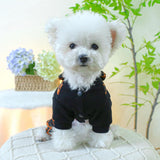 Dog Clothes Jumpsuit Stylish Winter Plaid Pet Shirts for Small Dogs Cute Floral Puppy Bib Overalls Classic Outfit Chihuahua Yorkies Boy Girl One Piece Birthday Holiday Apparel