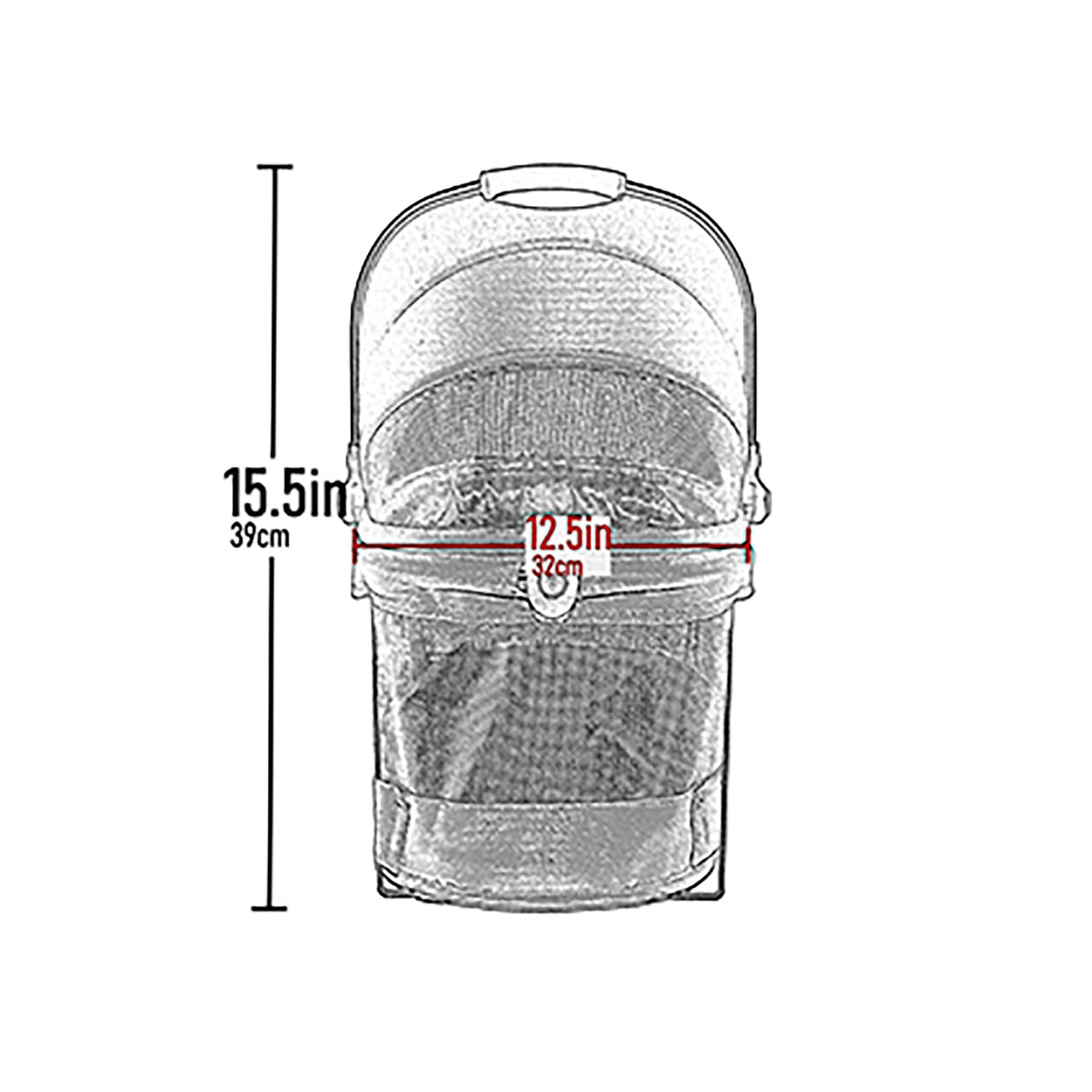 Pet Gear 3-in-1 Travel System, View 360 Ultra Light Travel System Stroller Converts to Carrier and Booster Seat with Easy Click N Go Technology, for Small Dogs & Cats, 4 Colors
