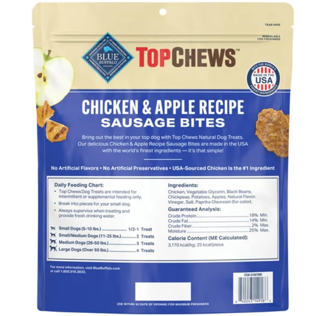 Top Chews Chicken & Apple Recipe, 40 Ounce