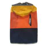 Eddie Bauer E23210XL Ravenna Colorblocked Dog Windbreaker Jacket in XL, Orange and Blue