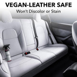 Tesla Seat Cleaner & Stain Remover, Interior Cleaner for Black & White Vegan Leather, Interior Cleaning Products | Tesla Model Y Juniper Accessories 2026, Tesla Model 3 Accessories, S, X, Cybertruck