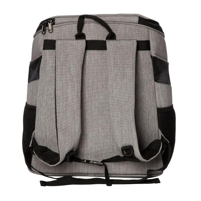 Fat Cat Backpack Carrier - Airline Approved Cat Carrier with Space Capsule Bubble for for Small Cats, Kitten - Premium Grey Heather Cat Carrier Backpack for Outdoor, Travel, Hiking, Pet Supplies