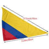 Dog Bandanas Colombia Flag Pet Bandana Scarf Triangle Bibs Kerchief Accessories for Dogs Cats