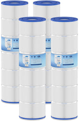 PA106-PAK4 Pool Filter Replacement for Hayward C4030,C4020,C4025,Unicel C-7488,PA106,FC-1226,CX880XRE,C4020,Ultral-A1,FC-6430,106Sq. ft,4Packs