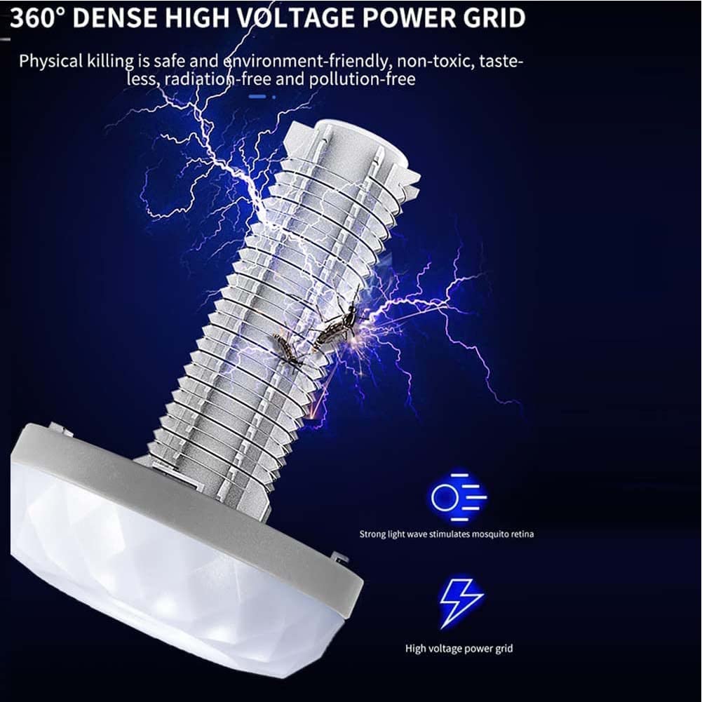 2024 New Buzzblas Buzzbug Mosquito Killer, Solar Buzz Blast Pro,USB Charing Buzz Bug Mosquito Killer