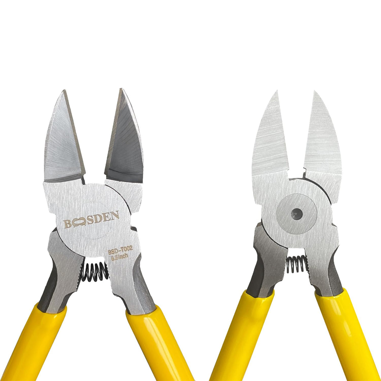 BOOSDEN Wire Cutter,6.5 inch Side Cutters,Spring Loaded Wire Cutters for Crafting,Flush Cutter,Ultra Sharp for Jewelry Making,Flush Cut Pliers,Dikes Wire Cutters,Floral Wire Cutter,Snips