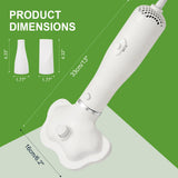 Professional Pet Grooming Dryer Brush – 3-in-1 Dog Blow Dryer with Slicker Brush, Adjustable Temp, Overheat Safe, Salon Quality