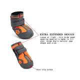 TRUE LOVE Dog Shoes Waterproof Anti-Slip Rain Boots with Reflective TLS3961