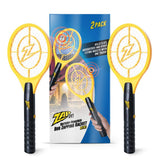 Mini Zap It Bug Zapper Battery Powered (2xAA Included) Bug Zapper Racket, 3,500 Volt, 2 Pack