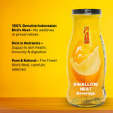 Golden Nest Premium Bird Nest Drink, Swallow Bird Nest 100% Natural - Made in USA, (燕窩) 12 bottles x 240 ml (8oz) (Original)