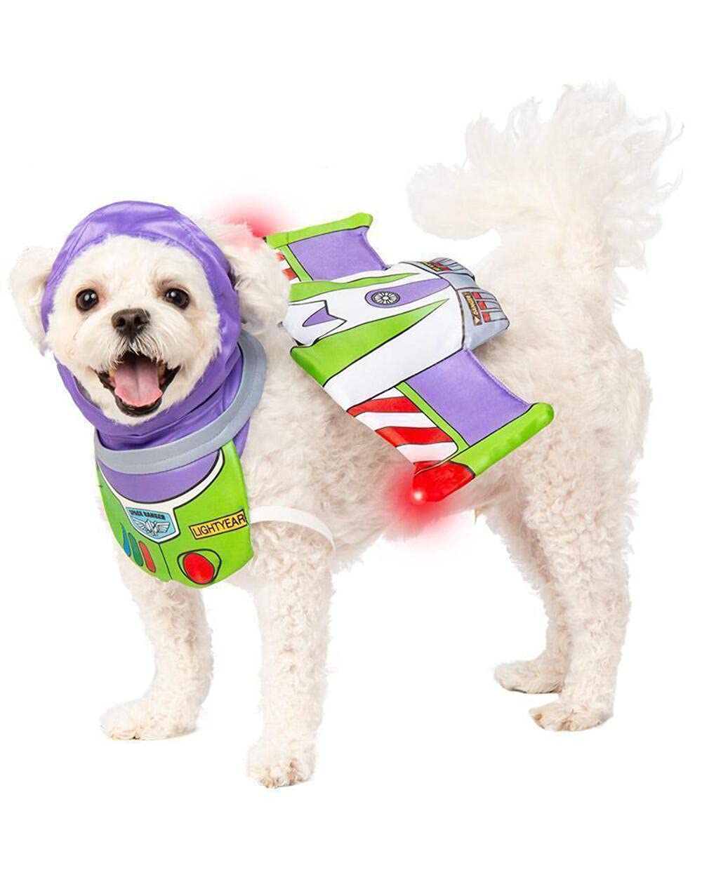 Toy Story: Buzz Lightyear Pet Costume Accessory Set for For Dogs or Cats by Rubies, M/L