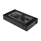 Tin Cat Multi-Catch and Release Humane Live Mouse Trap with Clear Window Lid for Indoor Outdoor Use | Sold by Canadian Supplier Local Pest Control (Black, 12 Pack)