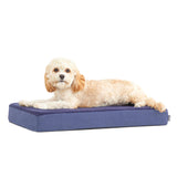 Barkbox Orthopedic Dog Bed | Comfortable Memory Foam Mattress for Joint Relief | Head and Neck Support Waterproof with Non Skid Bottom | Calming Durable Bed with Washable Cover | Small, Navy