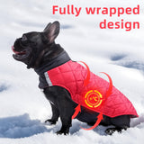 Reversible Waterproof Dog Coat - Adjustable Winter Jacket for Small to Large Breeds, Warm Cold Weather Apparel for Medium Dogs (Army Green & Orange, 2X-Large (Pack of 1))