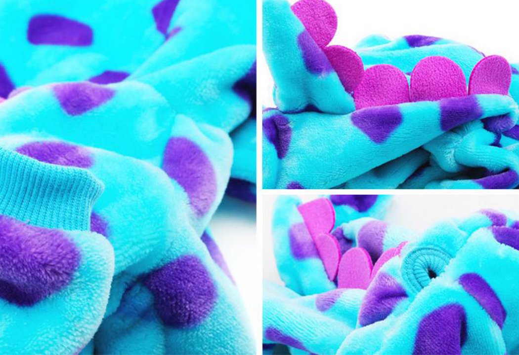 Gullor Autumn Winter Warm Comfortable Adorable Dinosaur Shape Pet Dog Clothes - XS
