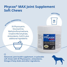 Load image into Gallery viewer, Phycox MAX Dog Joint Supplement Soft Chews, 90 Ct
