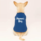 Mama's Boy Dog Tee Shirt | Sleeveless Breeds | Valentine's Day Royal Blue, 5X-Large 6