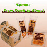 A Freschi srl Turkey Tendons for Dogs, Long-Lasting, Hypoallergenic Rawhide Alternative, Human Grade, Healthy Puppy Chews, Natural Dog Treats for Small Dogs, Strips, 10oz Pack