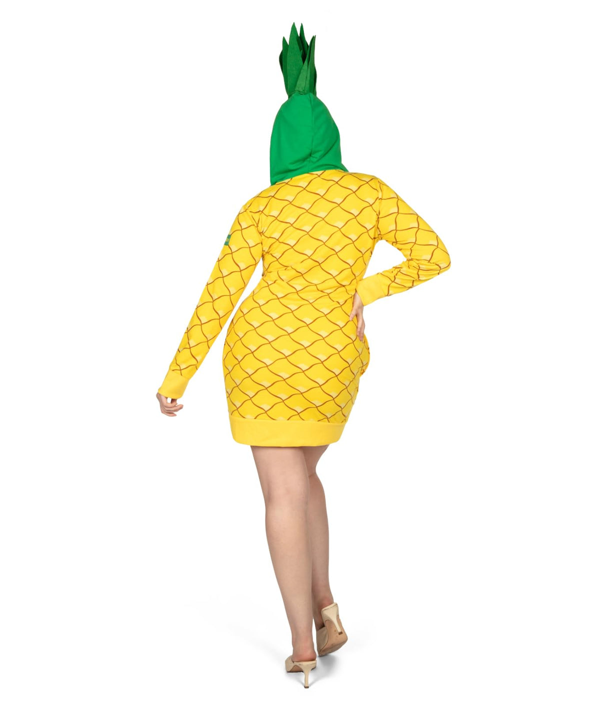 Tipsy Elves Pineapple Halloween Costume Dress: Large