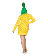 Tipsy Elves Pineapple Halloween Costume Dress: Large