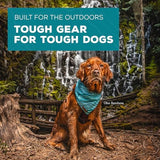 Wilderdog Dog Bandana with Lightweight Quick Drying Poly-Blend Mesh Material in Olive